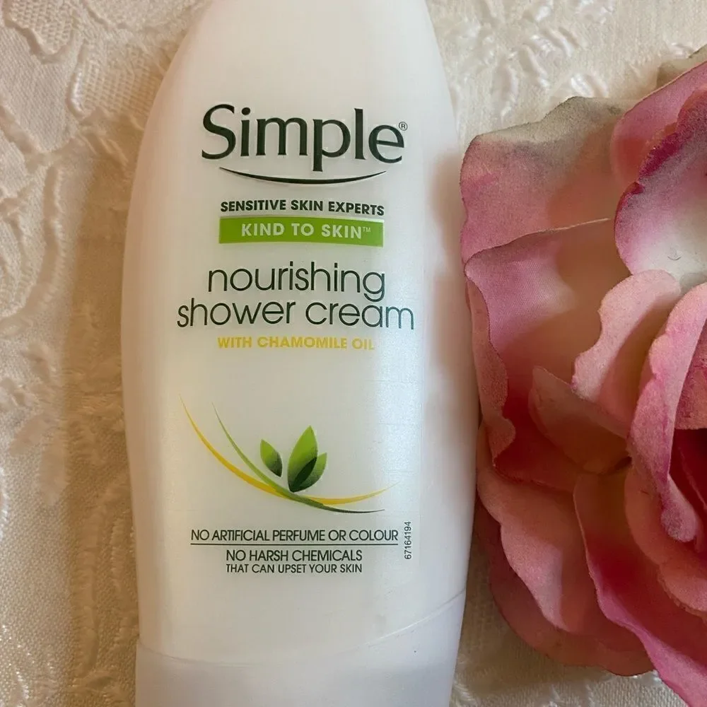 💥Simple Soothing Shower Cream with Chamomile Oil🎀
